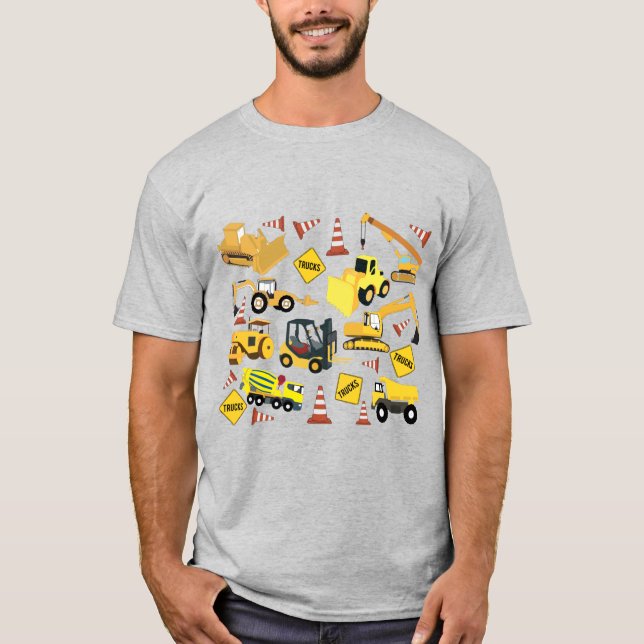 Bauart von Lastkraftwagen T-Shirt (Vorderseite)