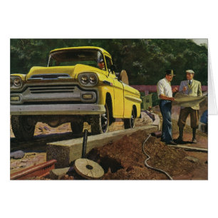 Bauauftragnehmer für Vintage Unternehmensarchitekt