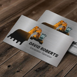 Bauauftragnehmer Visitenkarte