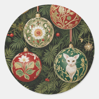 Bauble Brilliant Runder Aufkleber