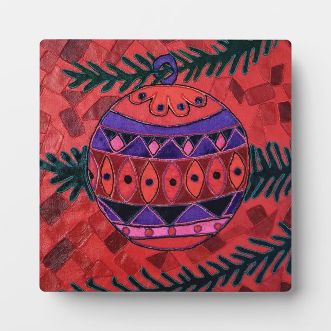 Bauble Fotoplatte (Vorderseite)