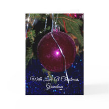 Bauble Grandson Christmas