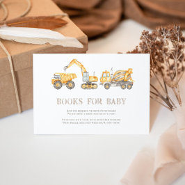 Baubücher für Baby Begleitkarte