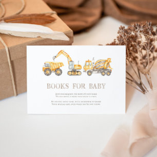 Baubücher für Baby Begleitkarte