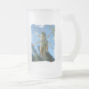 Bauch bis zum Bar Mattglas Bierglas