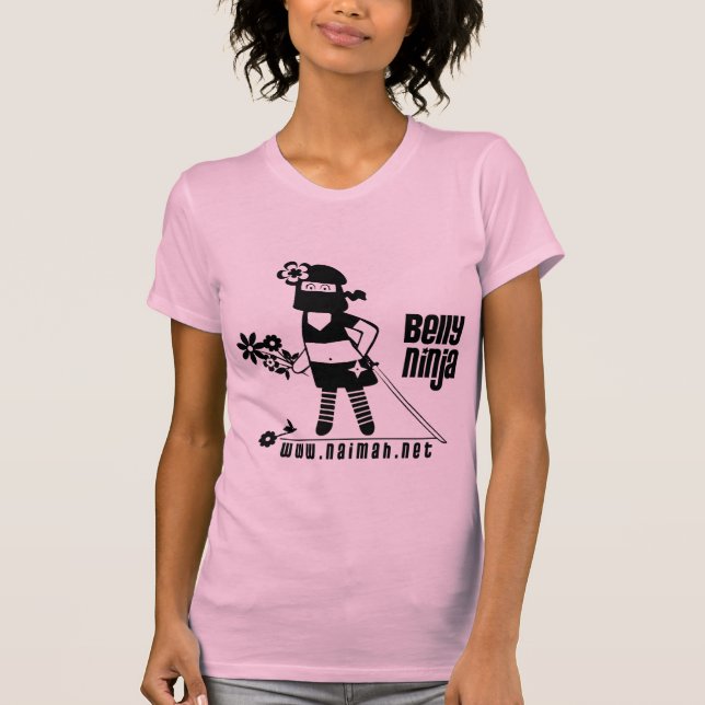 Bauch Ninja T - Shirts!! T-Shirt (Vorderseite)