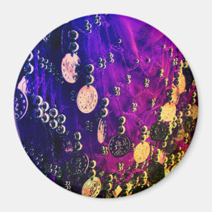 Bauch tanzen angesagter Schal mit Münzmagnet Magnet