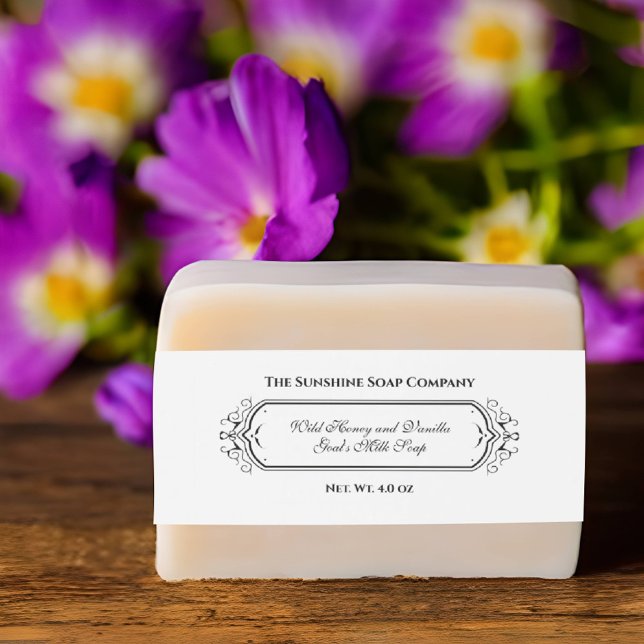 Bauchband für Vintage Soap Einladungsbanderole (Von Creator hochgeladen)