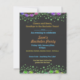 BAUCHELOR PARTY INVITTY CARD