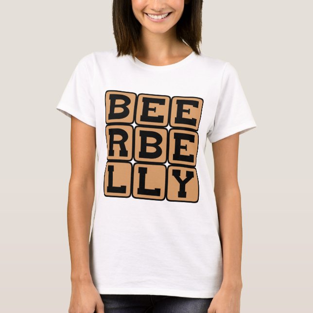 Bauchgürtel, Nebenwirkung T-Shirt (Vorderseite)