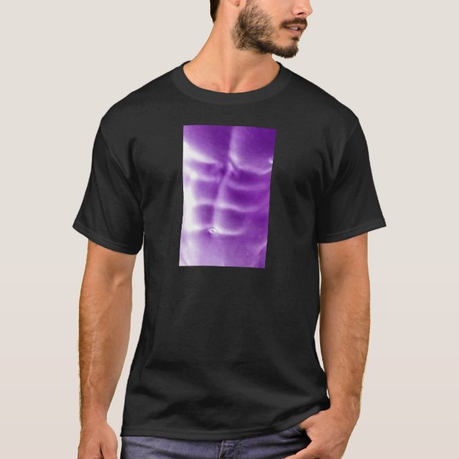Bauchmuskeln T-Shirt (Vorderseite)