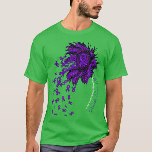 Bauchspeicheldrüsenaufklärung Sonnenblumen T-Shirt