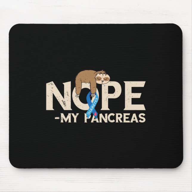 Bauchspeicheldrüsenentzündung Mousepad (Vorne)