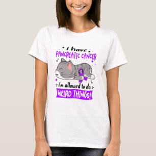 Bauchspeicheldrüsenkrebs-Aufklärung Monat Bonbon T-Shirt