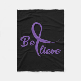 Bauchspeicheldrüsenkrebs Bekämpfung von Krebs Band Fleecedecke