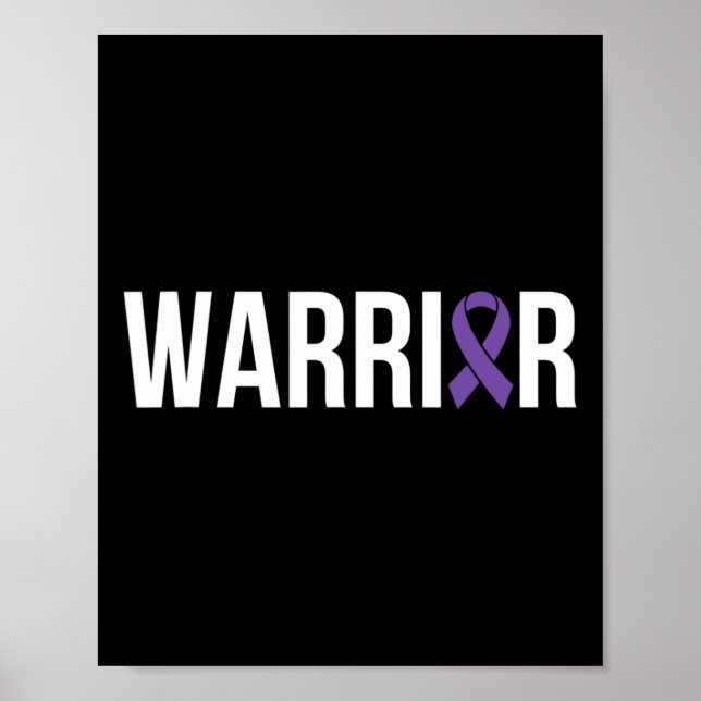 Bauchspeicheldrüsenkrebs Bekämpfung von Krebs Band Poster (Vorne)