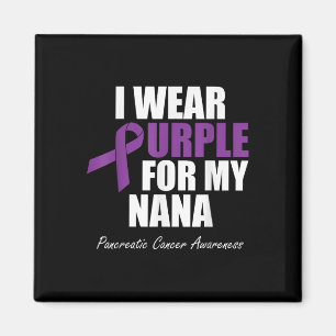 Bauchspeicheldrüsenkrebs-Bewusstsein, das ich Lila Magnet