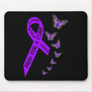 Bauchspeicheldrüsenkrebs Bewusstsein Frauen Schmet Mousepad