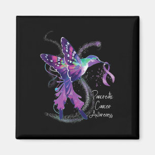 Bauchspeicheldrüsenkrebs Bewusstsein Hummingvogel Magnet