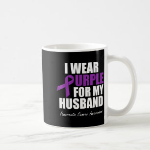 Bauchspeicheldrüsenkrebs-Bewusstsein Träg Violett  Kaffeetasse