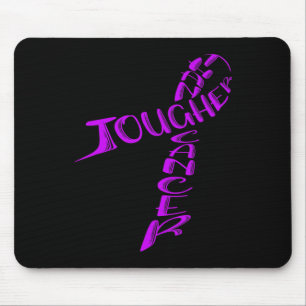 Bauchspeicheldrüsenkrebs-Bewusstseinsmonat Ribbon Mousepad