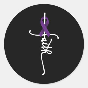 Bauchspeicheldrüsenkrebs-Glaube Bauchspeicheldrüse Runder Aufkleber