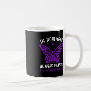 Bauchspeicheldrüsenkrebs im November Wir tragen P Kaffeetasse