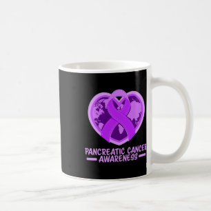Bauchspeicheldrüsenkrebs Monat Lila Band Wo Kaffeetasse