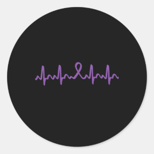 Bauchspeicheldrüsenkrebs Runder Aufkleber