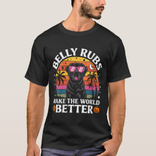 Bauchtanz für Frauen macht die Welt besser Schwarz T-Shirt