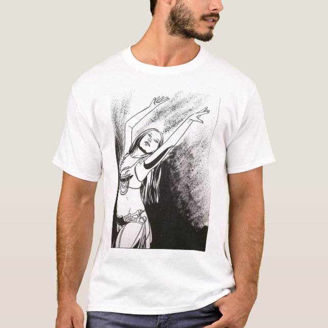 Bauchtänzerin für Wohltätigkeit T-Shirt (Vorderseite)