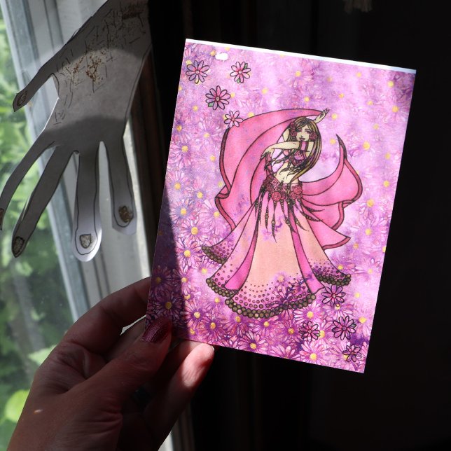 Bauchtänzerin Göttin                               Postkarte (Von Creator hochgeladen)