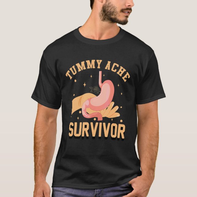 Bauchweh-Überlebender  2022 T-Shirt (Vorderseite)