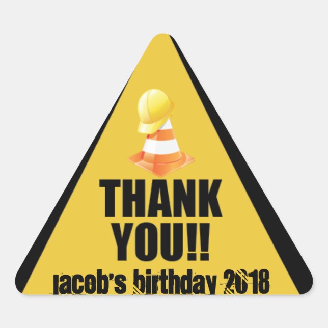 Baudanken Ihnen Stickers (Vorderseite)