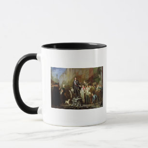 Baudin auf der Barrikade von Faubourg Tasse
