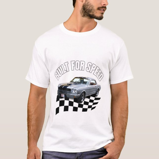 Baue deine Geschwindigkeit auf T-Shirt (Vorderseite)