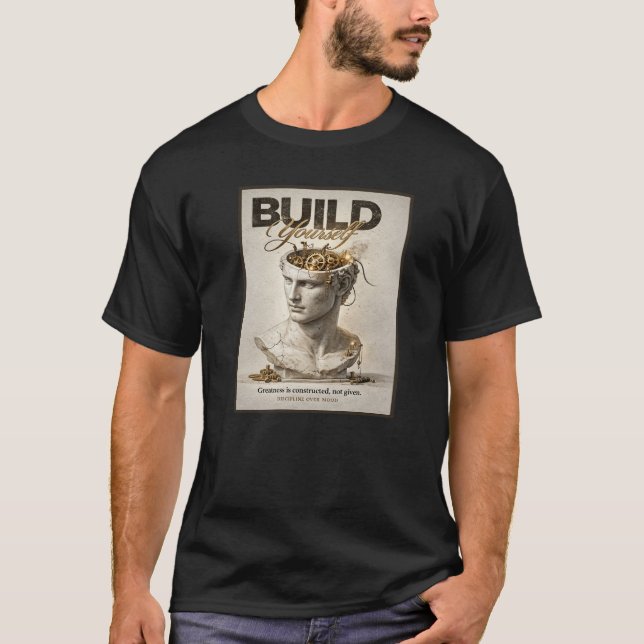 BAUE DICH SELBST AUF T-Shirt (Vorderseite)