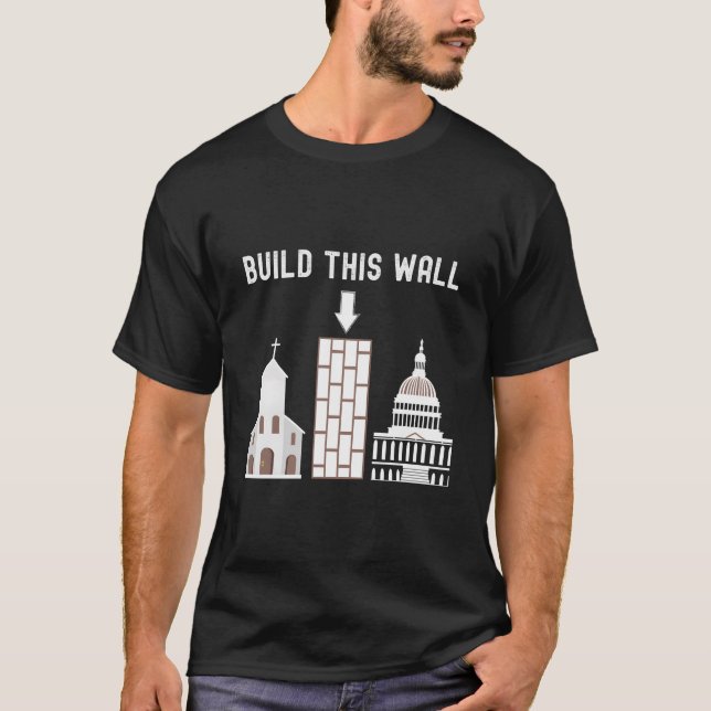 Baue diese Wand T-Shirt (Vorderseite)