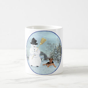 Baue einen Schneemann Tasse
