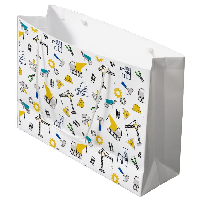 Bauelemente Große Geschenktüte (Vorderseite Schrägansicht)