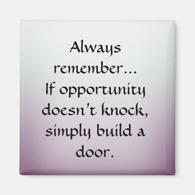 Bauen einer Tür Magnet (Vorne)