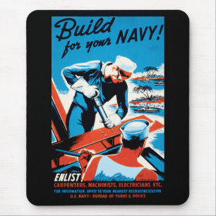 Bauen für Ihre Marine Mousepad