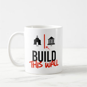 Bauen Sie diese Mauer Kaffeetasse