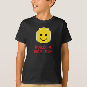 Bauen Sie einen schönen Tag auf T-Shirt