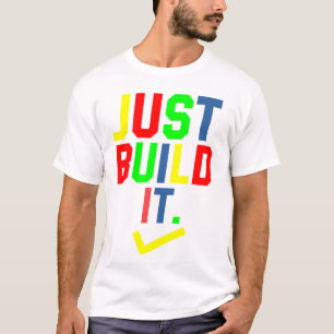 Bauen Sie einfach die Blockboys des Master Builder T-Shirt