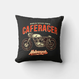 Bauen Sie Ihr eigenes Caferacer Motorrad auf schwa Kissen