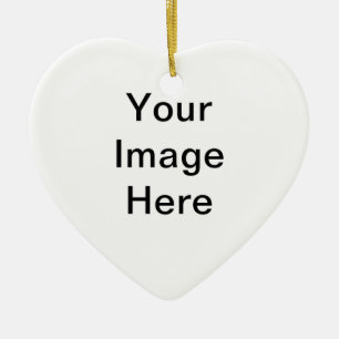 Bauen Sie Ihr eigenes Zazzle-Geschenkstück Keramikornament