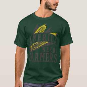 Bauer Amerika braucht Bauer Getreidewirtschaft T-Shirt
