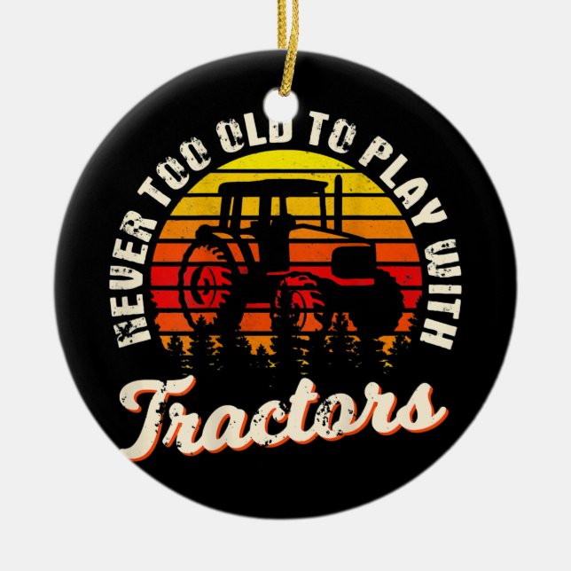 Bauer auf der Rückseite der Bekleidungszucht Keramik Ornament (Vorne)