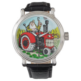 BAUER AUF TRACTOR WRIST WATCH ARMBANDUHR